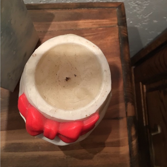 Vintage AVON MRS SNOWLIGHT Bayberry Fragrance Candle Christmas Snowman 5.5” - Picture 2 of 3